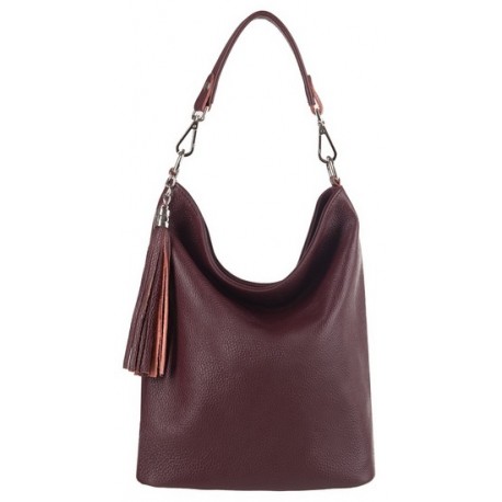 Kožená kabelka shopper KAVY 2359
