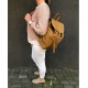 Kožená kabelka-batoh Verona 3106